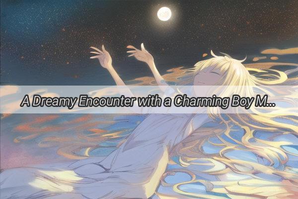 A Dreamy Encounter with a Charming Boy My Enchanting Night of Imagination